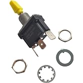 Hanfork Toggle Switch 4360328S 4360328 SPDT 3 Position for JLG Boom Lift | Drive Switch for 1532E2 2032E2 1932E2 E45A E45AJ E300A E300AJ E300AJP 460SJ 600A 660SJ JLG Scissor Lift Switch Parts