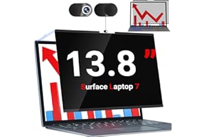 ZOEGAA Privacy Screen for 13.8 inch Surface Laptop 7,Magnetic Removable Touchable Privacy Filter for Microsoft Surface Laptop