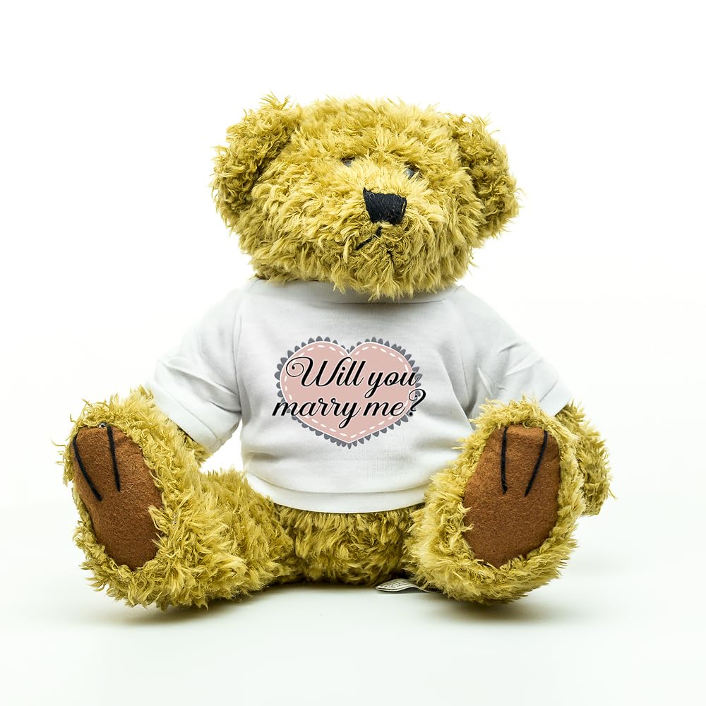 Marriage Proposal Gift Idea, Will You Marry Me Teddy Bear Gifts, Surprise Valentine Present, Idea for Wedding Proposal