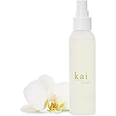 kai body glow, 4 Fl Oz, dry body oil with jojoba, chamomile, cucumber extracts, moisturizes and leaves a radiant glow with a fresh + clean fragrance, vegan, cruelty free, made in the usa
