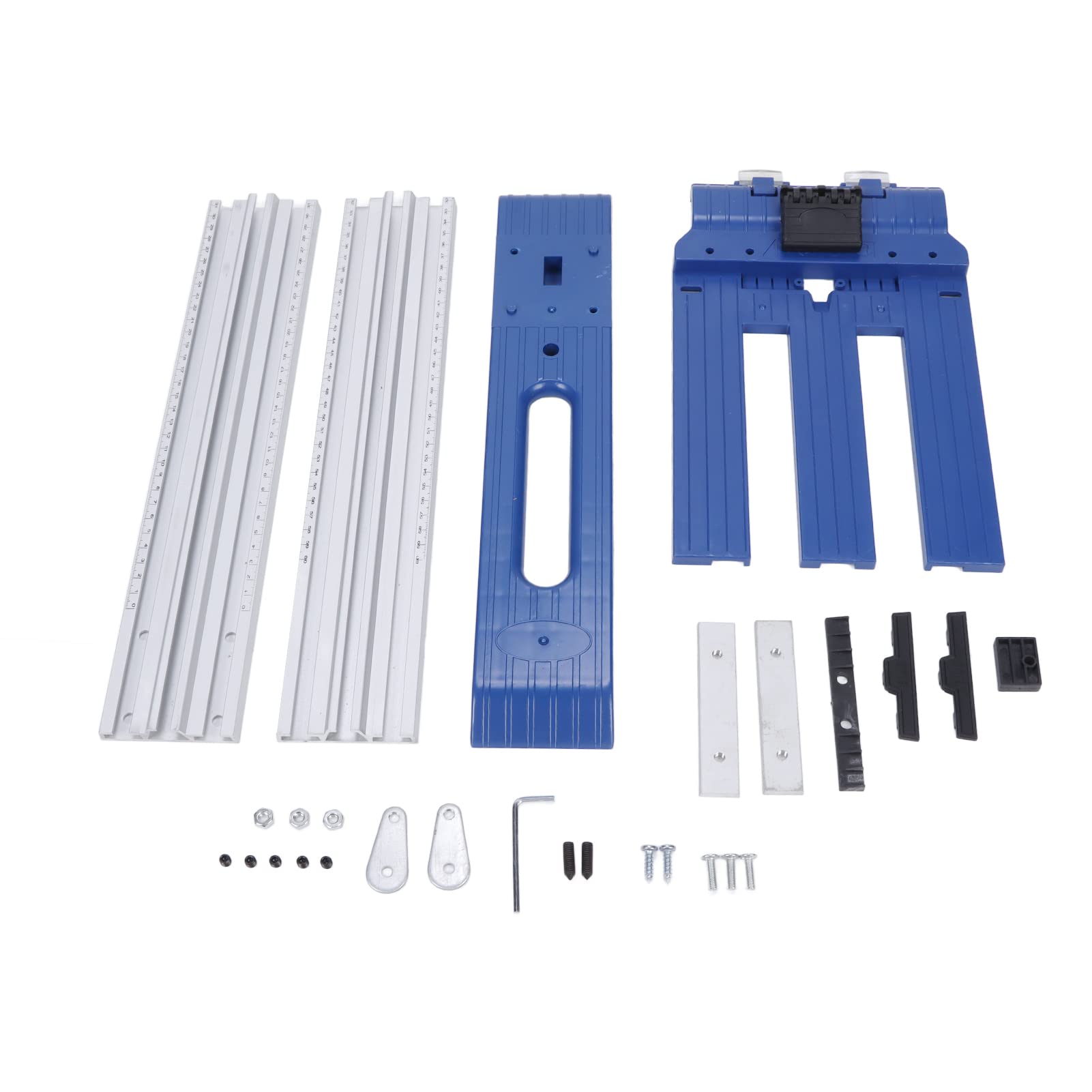 Cutting Tools, Aluminum Alloy Circular Saw Guide Rail with Large Cutting Range 0-65cm, Precise Scale, Cutting, Locking Design for Carpenter