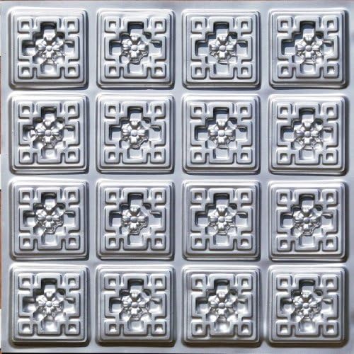Clearance Discounted Decorative Plastic Ceiling 103 Silver Ul