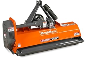 MechMaxx 48'' inch PTO Powered 3 Point Standard Duty Flail Mower for 15-35hp Tractor, Model EFS48