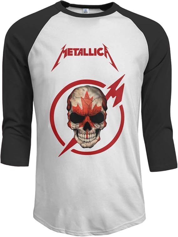 metallica baseball tee