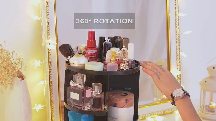 6 sanipoe+Organizer+Adjustable+Cosmetics+Countertop