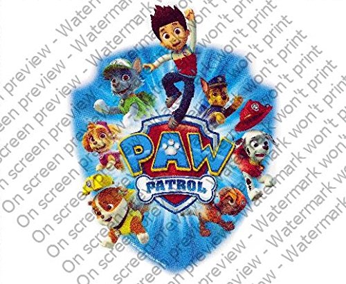 PAW PATROL Cake Topper Edible Image Picture Frosting Sheet Cake Topper