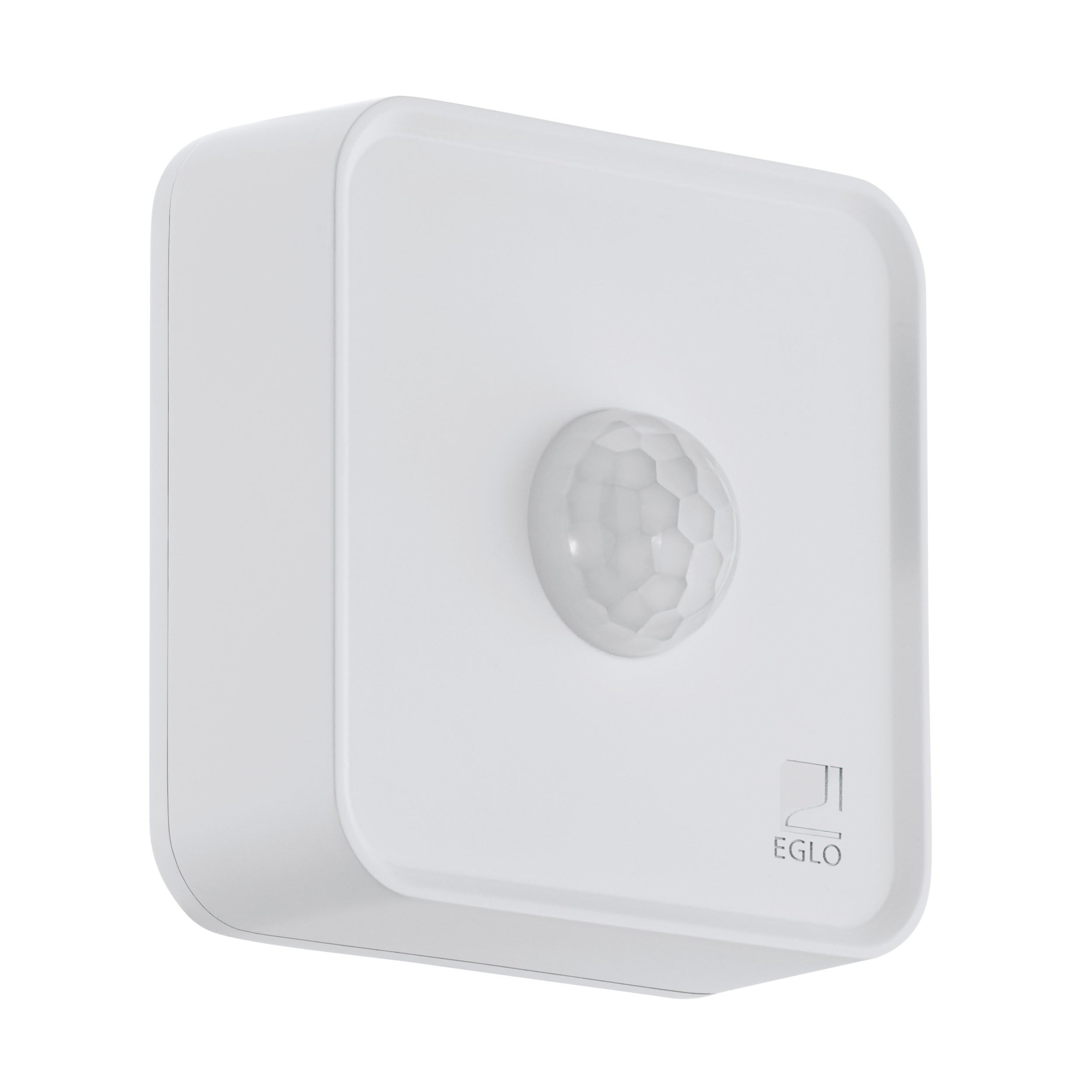 Eglo Connect Sensor, Smart Home Bewegungsmelder, batteriebetrieben, Bluetooth Zubehör für Connect System, Material Kunststoff, Farbe Weiß, IP44