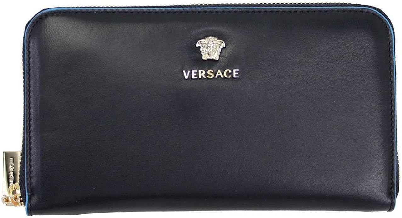 Amazon Versace ヴェルサーチ ラウンドファスナー長財布 メデューサ ナッパレザー Dpde457s Dnay K770c 並行輸入品 Versace ヴェルサーチ レディースバッグ 財布