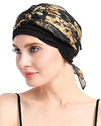 FocusCare Chemo Turban Pre-Tied HeadWrap Scarves