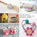 LE PAON Soft 10g Cotton Balls Rainbow Colors of Size 8 Perle/pearl Cotton Threads for Crochet, Hardanger, Cross Stitch, Needlepoint Hand Embroidery. All Different Colors (colorful Series)