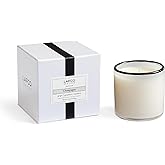 LAFCO New York Classic Candle, Champagne - 6.5 oz - 50-Hour Burn Time - Reusable, Hand Blown Glass Vessel - Made in The USA