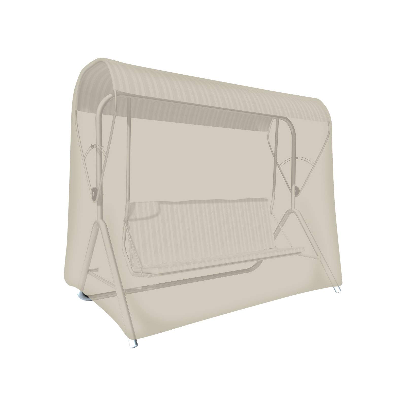 Tepro Universal Cover 2 Seater Garden Swing, Beige, 150 x 150 x 145 cm, 8622