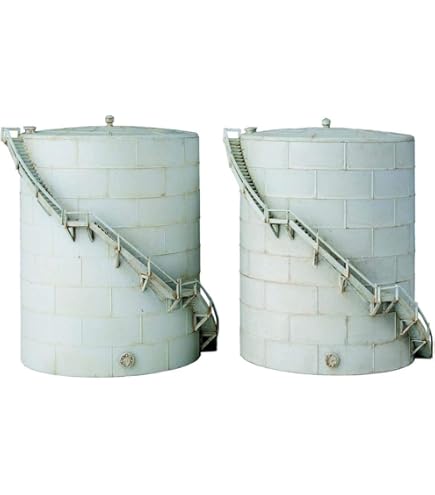 WALTHER/CORNERSTONE N SCALE U/A NORTH ISLAND REFINERY PLASTIC KIT