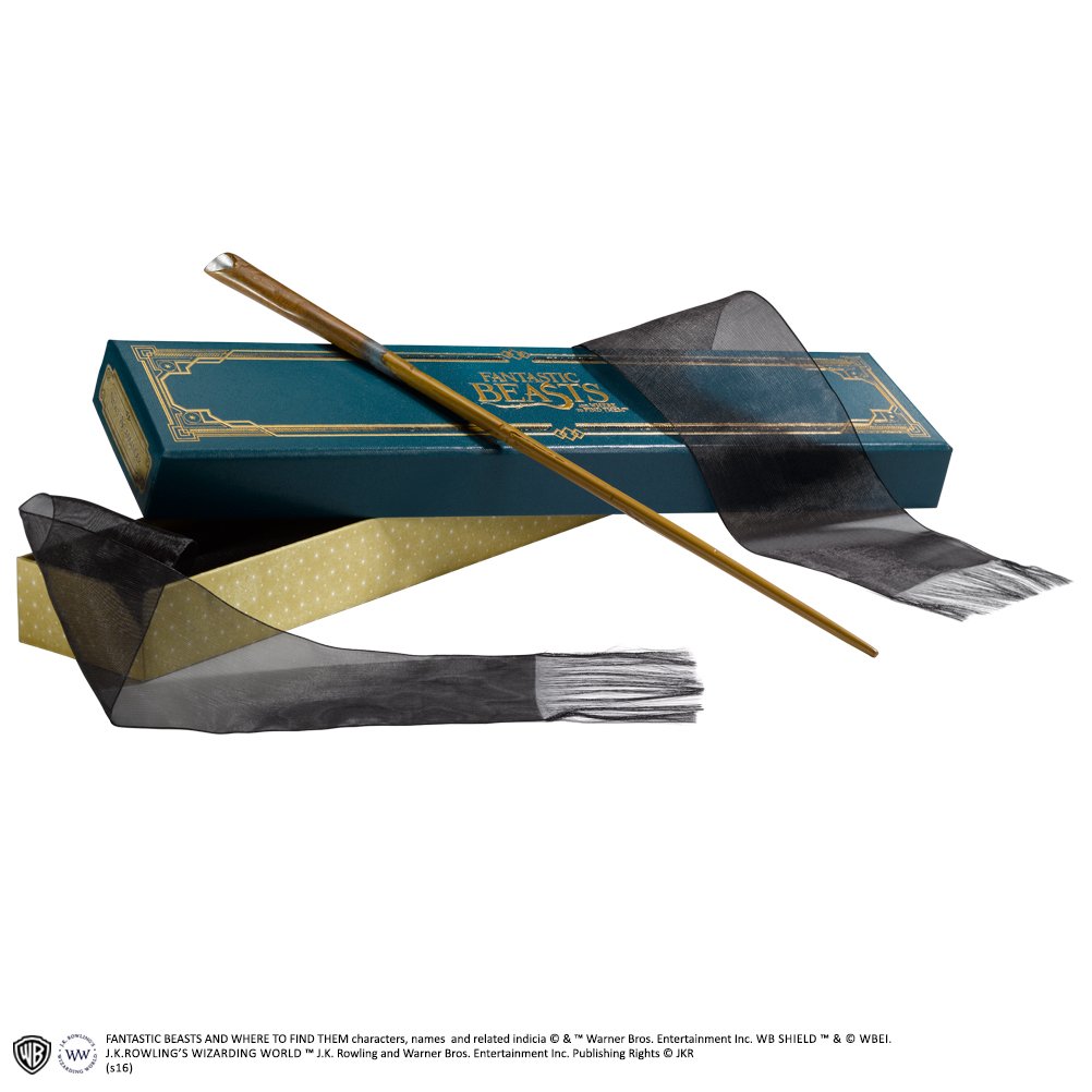 Newt Scamander's Wand in collectors box
