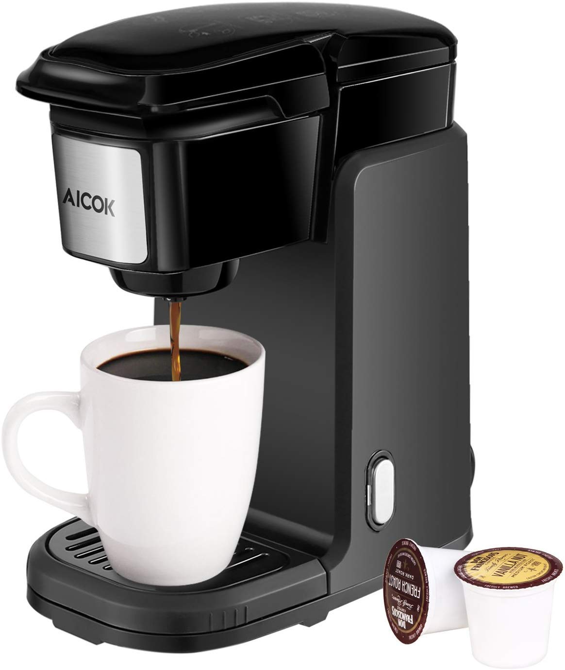 Single Serve Coffee Maker, AICOK Single 
