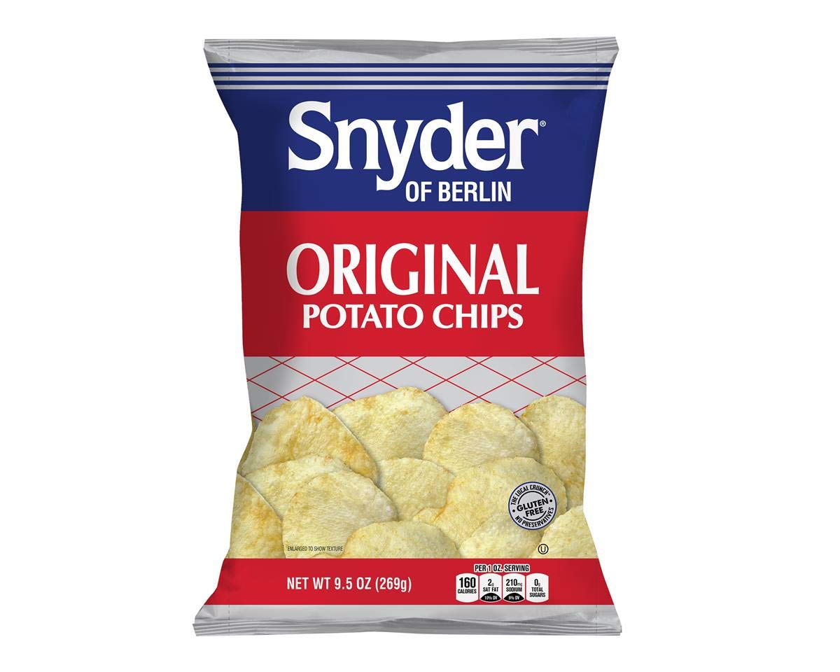 Snyder of Berlin Original Thin & Crispy Potato Chips 9.5 oz
