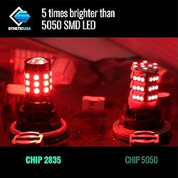 Syneticusa 3157 Red Flashing Strobe Blinking Rear