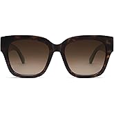 SOJOS Trendy Polarized Square Sunglasses Womens,Retro Oversized Women Thick Sun Glasses SJ2217
