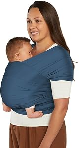 Ergobaby Aura Mesh Sling Twilight Navy 3.6-11.3 kg Recycled Poly view 2