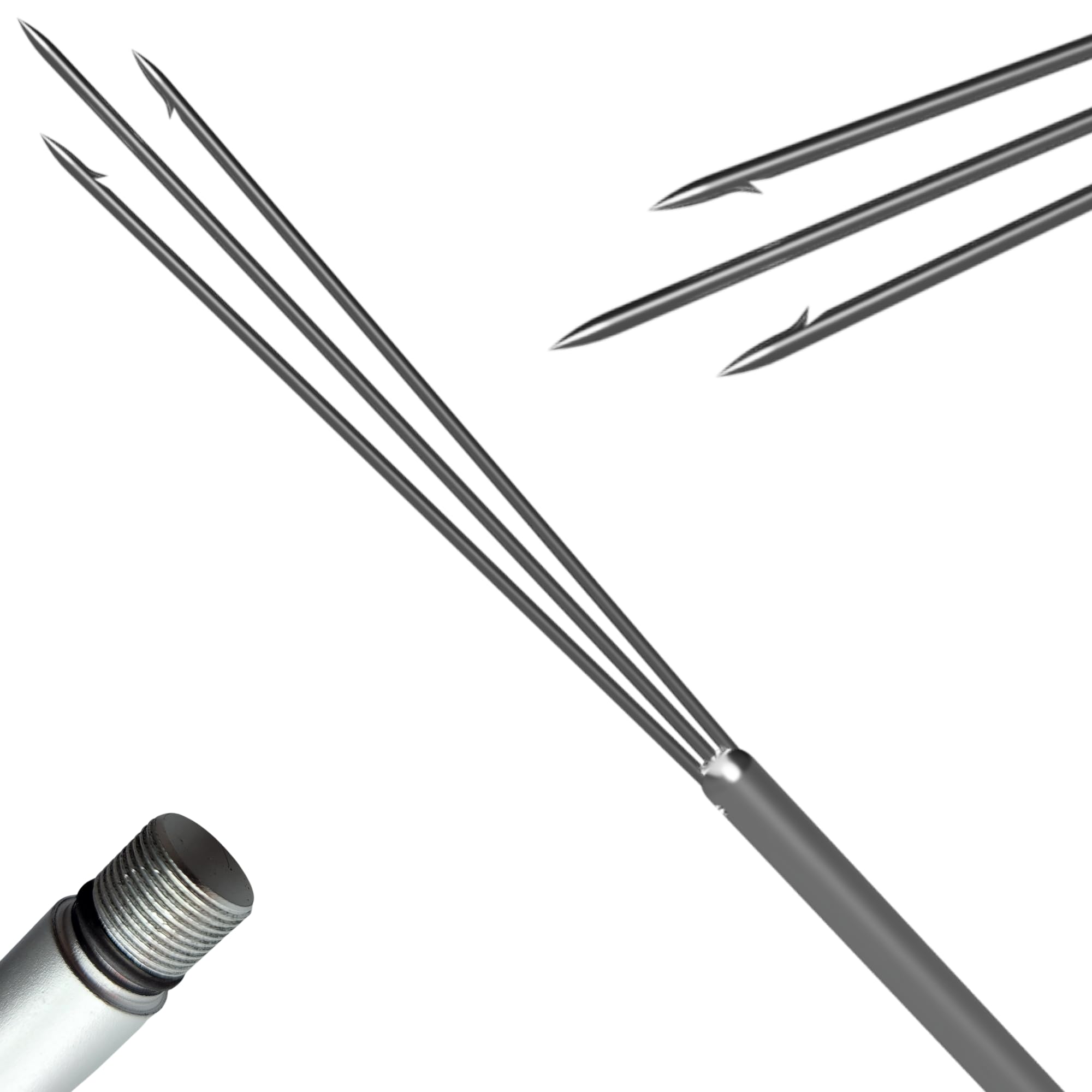 Tourney King - Premium 46" Spear - 3-Piece Travel
