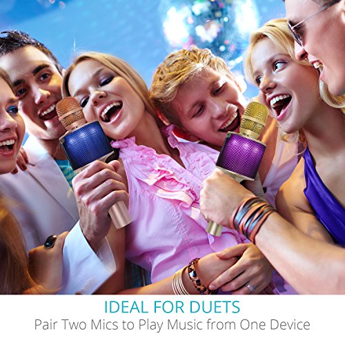 4 Bluetooth+Microphone+Wireless+Portable+Handheld