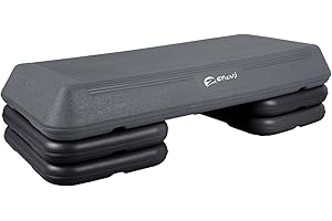 Enovi Exercise Step Aerobic Step Platform, Exercise Step Platform, Step Up Exercise Platform