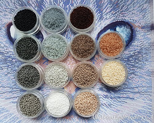 image for AllAboutEmbroideryUA Bead Embroidery Kits, Brown Cat, Beadwork, Animal