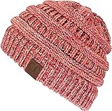 H-6800-816.52 Funky Junque 4 Tone Beanie - Coral