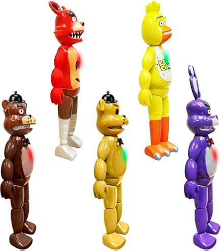 Amazon.com: Funko Five Nights at Freddy's 4 Figure Pack(1 Set), 2