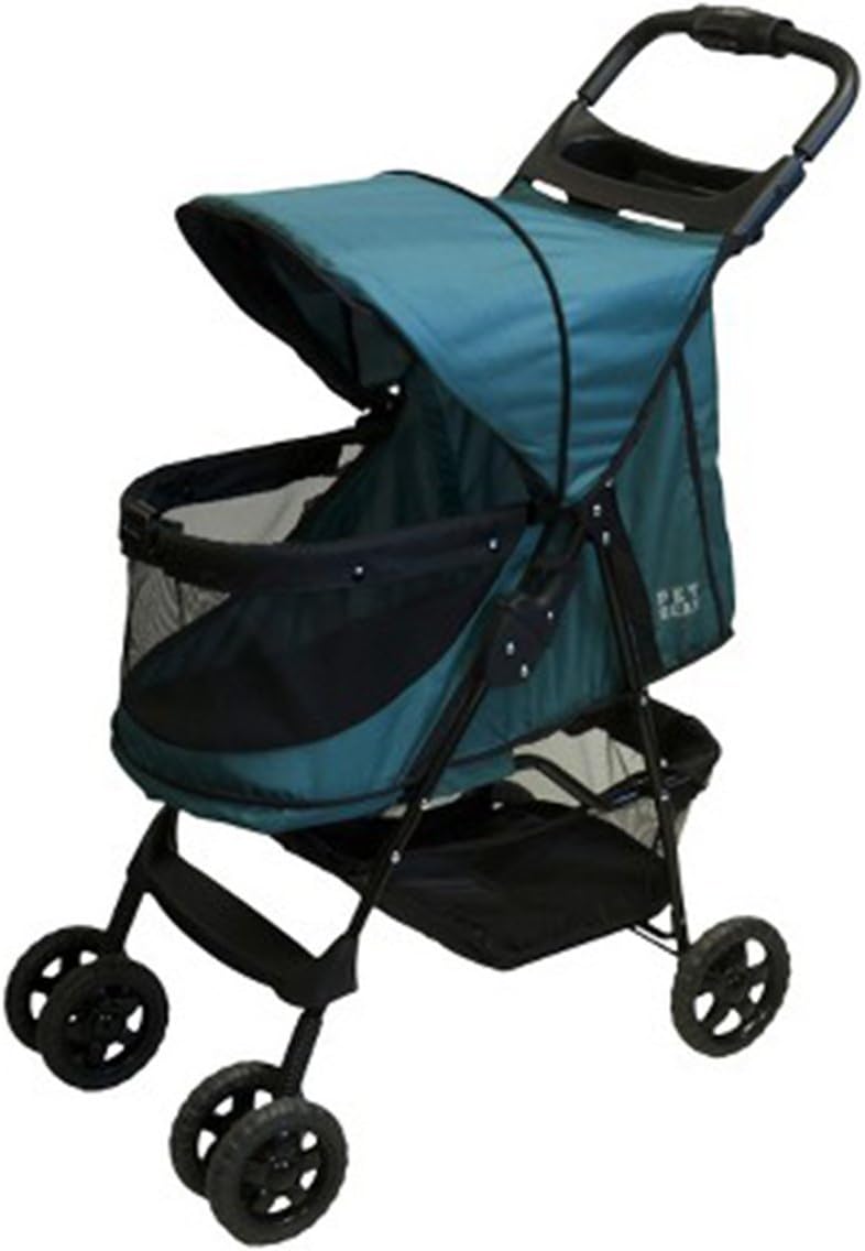 The emerald Pet Gear Happy Trails No-Zip Pet Stroller