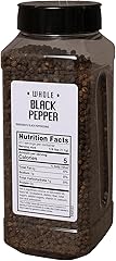 Sauer's Whole Black Pepper | 1 Pound Canister | Foodservice