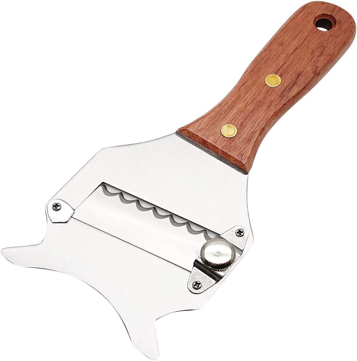 Goiio Chocolate Shaver Stainless Steel Slicer Adjustable Blade for Truffles, Cheese, Garlic, Mushrooms & Veggies!