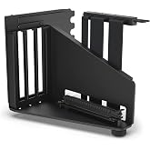 NZXT Vertical GPU Mounting Kit - AB-RH175-B1-175 mm PCIe 4.0x16 Riser Cable - GPU Holder - Sturdy Steel Bracket - Black
