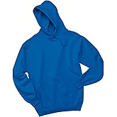 Jerzees Men's NuBlend Hooded Pullover Sweatshirt, Royal, X-large