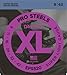 D'Addario Guitar Strings - ProSteels Electric Guitar Strings - Round Wound - Brighter, Crunchier, Increased Sustain - EPS520 - Super Light, 9-42