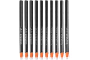 10 Pack Pull Line Eraser in Pen Style Holder for Pencil Sketching Art Supplies 7mm Rubber Core