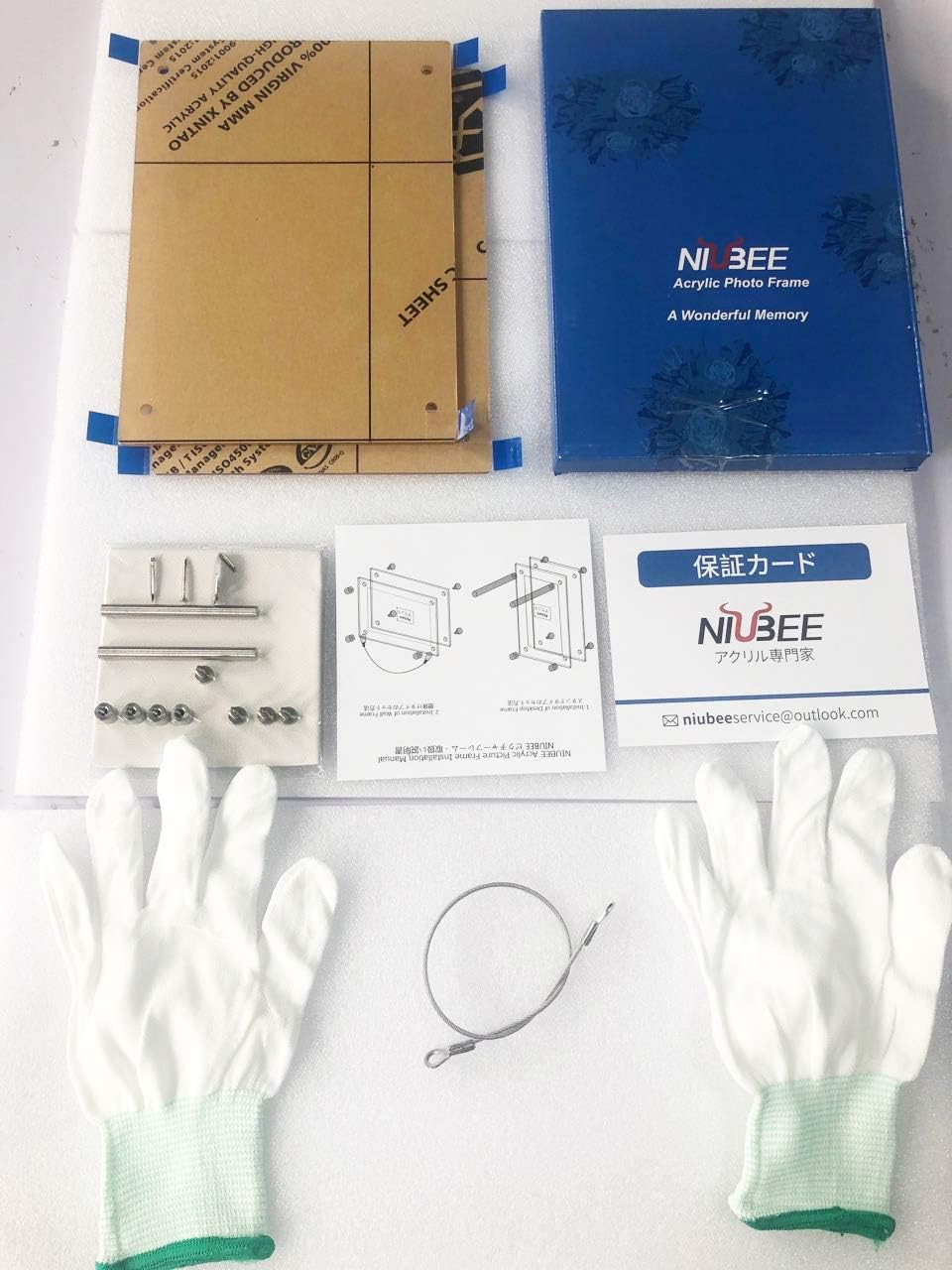 Amazon Niubee アクリルフォトフレーム A3判 297x4mm 写真立て スタンド 壁掛け兼用タイプ アクリル製 ピクチャー フレーム ポスターフレーム 横縦 透明 おしゃれ フォトフレーム 通販