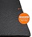 Under Desk Foot Rest - Ergonomic Non-Slip Black Mesh Material with Memory Pillow Cushion, Use with Your Office Chair to Relieve Knee, Leg, Foot Pain, Footrest for Home and Travel by Pure Journi