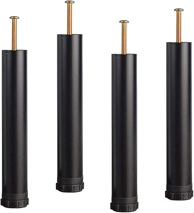 Furniture Legs, Adjustable Height 22mm Threaded Bed Frame Cylinder Bed