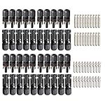 Findyouled MC4 Male / Female Solar Panel Cable Connector,  20 Pairs