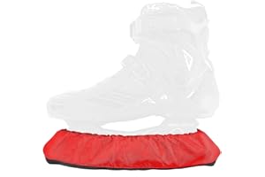 Qchengsan Ice Skate Blade Covers,Skate Guards,Guards for Hockey Skates,Figure Skates and Ice Skates,Skating Soakers Cover Blades for Kids Youth Adult - Men Women Boys Girls