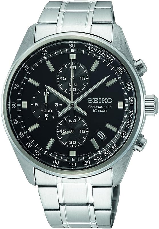 Herren-Uhr Quarz Edelstahl mit Edelstahlband SSB379P1 — Foto 1 von 2