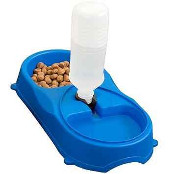 Pets Empire Dual Port Automatic Water Dispenser Pet Dog Cat Bowl (Colour May Vary)