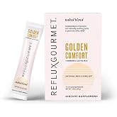 REFLUX GOURMET Golden Comfort Naked Blend &ndash; Turmeric Latte with Organic Ginger, Cinnamon, Cardamom, Clove &amp; Black Pepper Extract &ndash; 14 ct