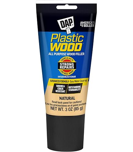 DAP Plastic Wood All Purpose Latex Wood Filler, Walnut, 6 Oz