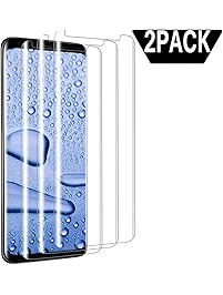[2-Pack] Galaxy S8 Plus Tempered Glass Screen Protector, Wtbone Screen Protector - [No Bubbles][Anti-Glare][Anti Fingerprint] 3D Curved Screen Protector Compatible Samsung Galaxy S8 Plus