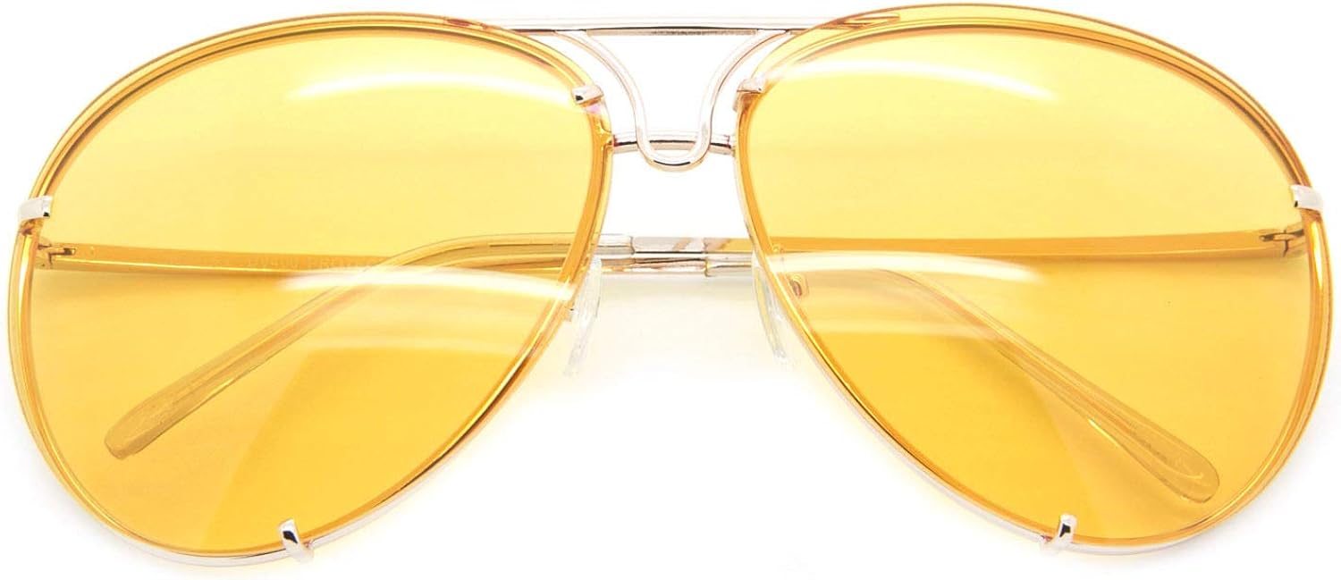 yellow designer sunglasses