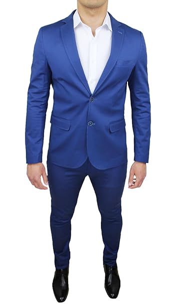 Abito completo uomo blu chiaro collezione sartoriale slim fit ...