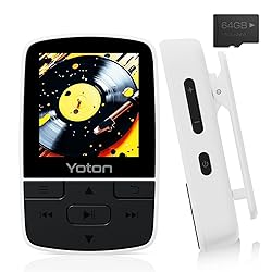 YOTON MP3 Player with Bluetooth 5.2, 64GB