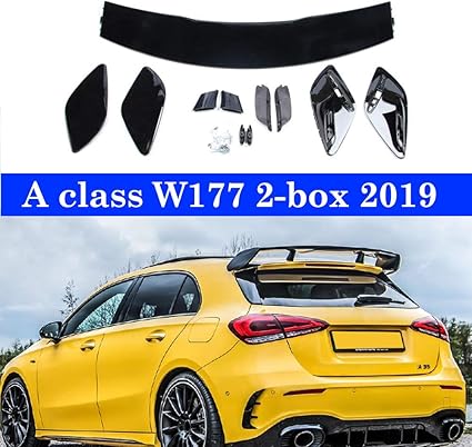 Spoilers Arriere De Voiture Spoiler De Levre De Couvercle De Coffre Arriere Pour Mercedes Classe A W177 A180 A200 A250 A45 2019 Aileron Arriere De Spoiler Arriere En Plastique Abs Amazon Fr Cuisine